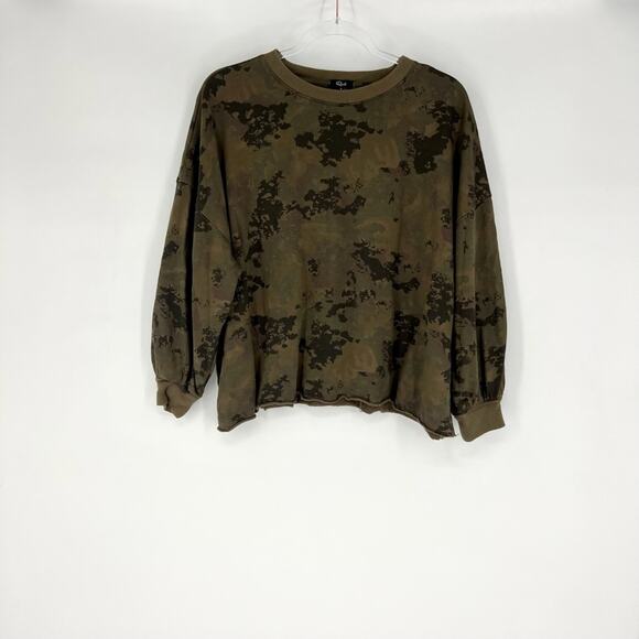 Rails Reeves Camo Pullover Crewneck Sweatshirt Size Small - Picture 2 of 13